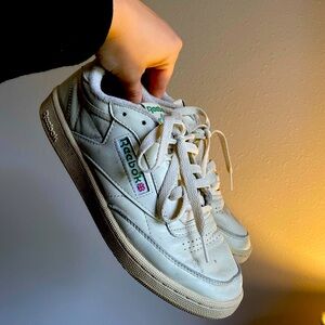 Reebok Women's Club C 85 Vintage Sneaker White, Size 8.5